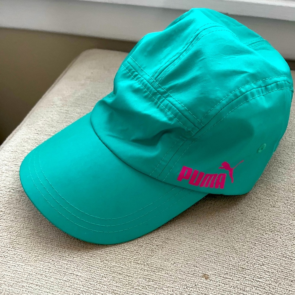 Puma Women’s Turquoise with Pink Trim Baseball Hat